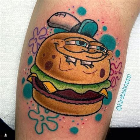 krabby patty tattoo|Krabby Road .